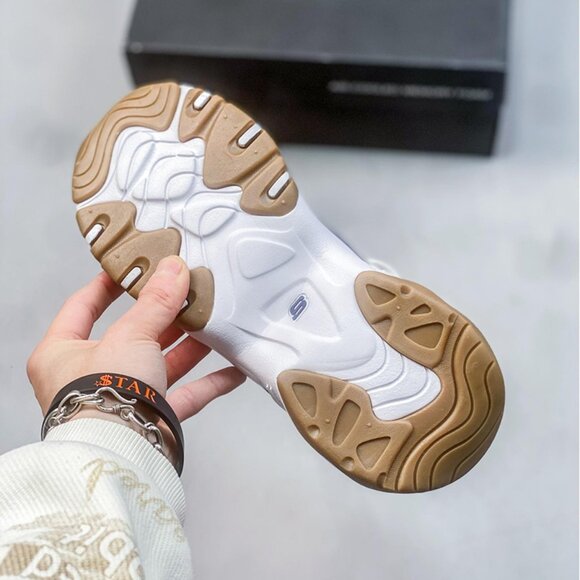 Skechers Dlites Sports Casual Running Shoes Tan main image 5
